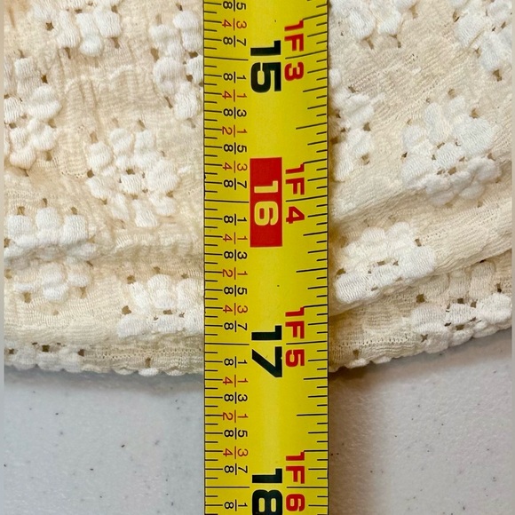 NWT Free People Ona Ruched Convertible Cream‎ Miniskirt - Picture 14 of 14